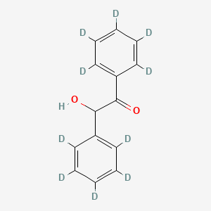 molecular formula C14H12O2 B1469534 Benzoin-D10 