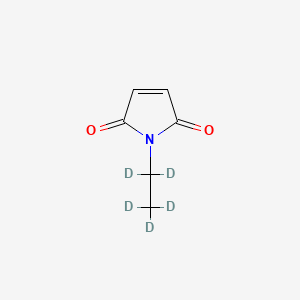 molecular formula C6H7NO2 B1469543 N-Ethyl-d5-maleimide CAS No. 360768-37-2