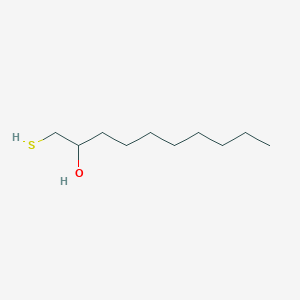 molecular formula C10H22OS B14695571 1-Sulfanyldecan-2-OL CAS No. 26073-87-0