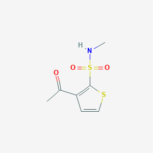 3-Acetyl-2-(methylaminosulfonyl)thiophene