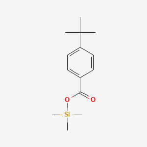 molecular formula C14H22O2Si B14695745 Trimethylsilyl 4-tert-butylbenzoate CAS No. 25432-48-8