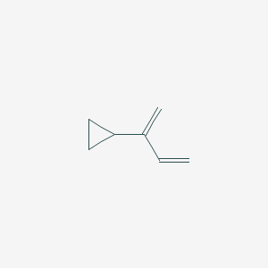 molecular formula C7H10 B14695782 (Buta-1,3-dien-2-yl)cyclopropane CAS No. 24297-05-0