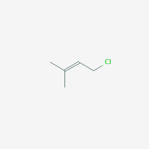 molecular formula C5H9Cl B146958 1-Chloro-3-methyl-2-butene CAS No. 503-60-6