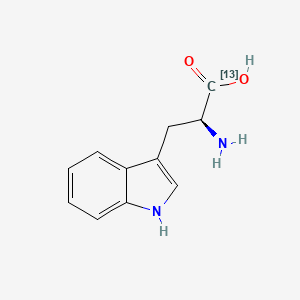molecular formula C11H12N2O2 B1469580 L-Tryptophan-1-13C 