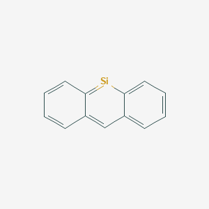 molecular formula C13H9Si B14695820 9-Silaanthracene CAS No. 23636-28-4