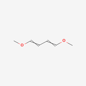 molecular formula C6H10O2 B14695877 1,3-Butadiene, 1,4-dimethoxy- CAS No. 24000-38-2