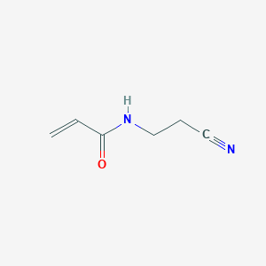molecular formula C6H8N2O B14695988 2-Propenamide, N-(2-cyanoethyl)- CAS No. 24801-79-4