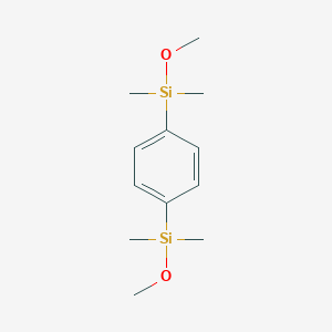 molecular formula C12H22O2Si2 B146960 1,4-Bis(methoxydimethylsilyl)benzene CAS No. 131182-68-8