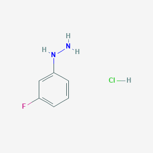 molecular formula C6H8ClFN2 B146961 3-Fluorophenylhydrazine hydrochloride CAS No. 2924-16-5