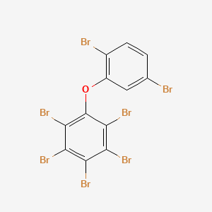 molecular formula C12H3Br7O B1469614 2,2',3,4,5,5',6-Heptabromodiphenyl ether CAS No. 405237-86-7