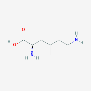 molecular formula C7H16N2O2 B14696145 4-Methyl-L-lysine CAS No. 34200-94-7