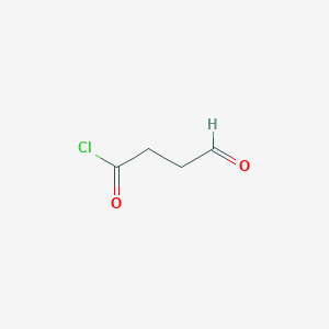 molecular formula C4H5ClO2 B14696162 4-Oxobutanoyl chloride CAS No. 32323-51-6
