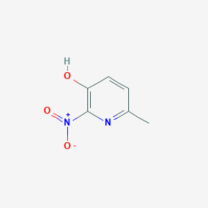 molecular formula C6H6N2O3 B146962 3-Hydroxy-6-methyl-2-nitropyridine CAS No. 15128-90-2