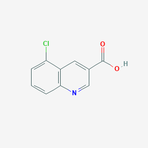 molecular formula C10H6ClNO2 B1469622 5-Chloroquinoline-3-carboxylic acid CAS No. 1416439-55-8