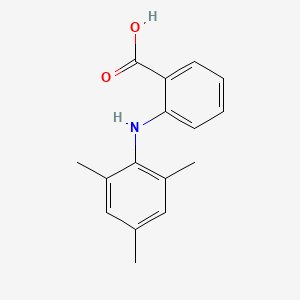molecular formula C16H17NO2 B14696311 Anthranilic acid, N-(2,4,6-trimethylphenyl)- CAS No. 23592-65-6