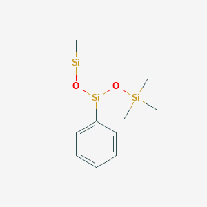 molecular formula C12H23O2Si3 B14696317 CID 54092976 