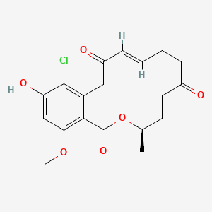 molecular formula C19H21ClO6 B1469635 Cryptosporiopsin A CAS No. 1402990-52-6