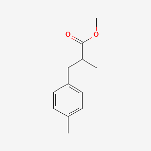 molecular formula C12H16O2 B14696351 Methyl 2-methyl-3-(4-methylphenyl)propanoate 