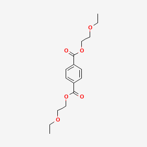 molecular formula C16H22O6 B14696384 Bis(2-ethoxyethyl) benzene-1,4-dicarboxylate CAS No. 32651-36-8
