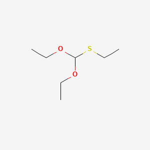 molecular formula C7H16O2S B14696463 Diethoxy ethylthiomethane CAS No. 25604-63-1