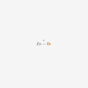 molecular formula BrZn+ B14696617 Zinc(1+), bromo- CAS No. 23732-82-3