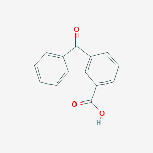 molecular formula C14H8O3 B146968 9-Oxo-9H-fluorene-4-carboxylic acid CAS No. 6223-83-2