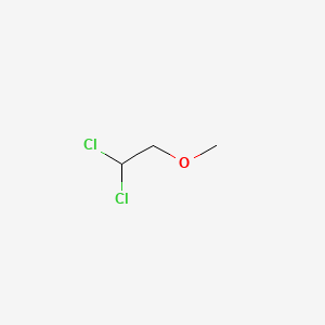 molecular formula C3H6Cl2O B14696904 1,1-Dichloro-2-methoxyethane CAS No. 34862-07-2
