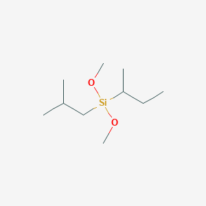 molecular formula C10H24O2Si B146970 (Butan-2-yl)(dimethoxy)(2-methylpropyl)silane CAS No. 126990-31-6