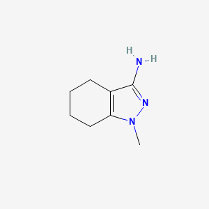 molecular formula C8H13N3 B1469700 1-Methyl-4,5,6,7-tetrahydro-1H-indazol-3-amine CAS No. 26396-84-9