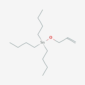 molecular formula C15H32OSn B14697060 Tributyl[(prop-2-en-1-yl)oxy]stannane CAS No. 24355-28-0
