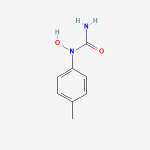 molecular formula C8H10N2O2 B14697181 N-Hydroxy-N-(4-methylphenyl)urea CAS No. 33108-69-9