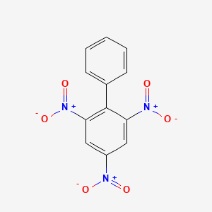 molecular formula C12H7N3O6 B14697220 2,4,6-Trinitrobiphenyl CAS No. 29128-23-2