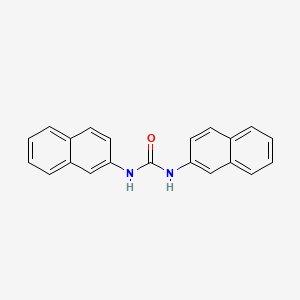 molecular formula C21H16N2O B14697226 Urea, N,N-di-2-naphthalenyl- CAS No. 33102-63-5