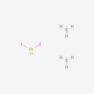 molecular formula C2H6I2Pt B14697330 Platinum, diiododimethyl- CAS No. 31926-38-2
