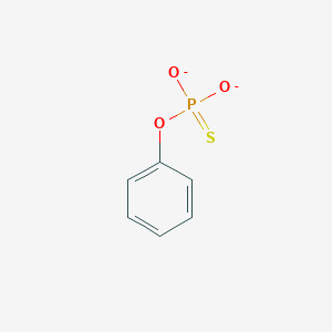 molecular formula C6H5O3PS-2 B14697363 O-Phenyl phosphorothioate CAS No. 21847-41-6