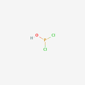 molecular formula Cl2HOP B14697377 Phosphorodichloridous acid CAS No. 25404-03-9