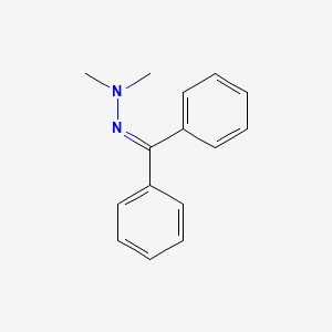 molecular formula C15H16N2 B14697416 Diphenylmethanone dimethylhydrazone CAS No. 24398-55-8