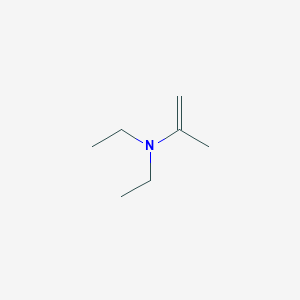 molecular formula C7H15N B14697425 N,N-Diethylprop-1-en-2-amine CAS No. 22752-61-0