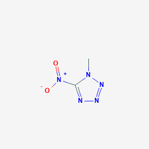 molecular formula C2H3N5O2 B14697466 1-Methyl-5-nitro-1H-tetrazole CAS No. 26621-42-1