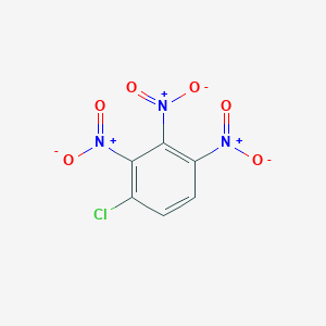 molecular formula C6H2ClN3O6 B14697471 Benzene, chlorotrinitro- CAS No. 28260-61-9