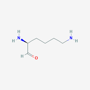 molecular formula C6H14N2O B14697531 Lysinyl CAS No. 21653-99-6