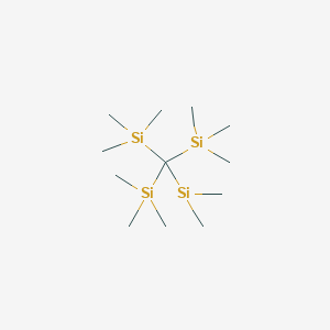 molecular formula C12H33Si4 B14697787 CID 12553091 