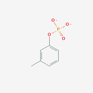 molecular formula C7H7O4P-2 B14697942 3-Methylphenyl phosphate CAS No. 22987-28-6