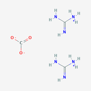 molecular formula C3H12N6O3 B146981 Carbamimidoylazanium;carbonate CAS No. 3425-08-9