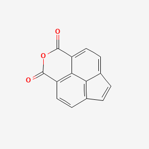 molecular formula C14H6O3 B14698163 Acenaphtho[5,6-cd]pyran-1,3-dione CAS No. 21973-76-2