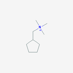 molecular formula C9H20N+ B14698364 Cyclopentanemethanaminium, N,N,N-trimethyl- CAS No. 30833-80-8