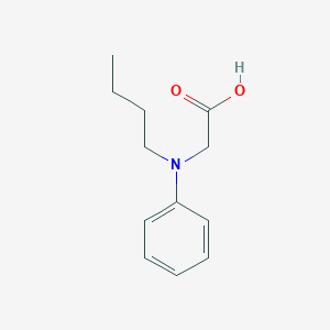 molecular formula C12H17NO2 B14698380 n-Butyl-n-phenylglycine CAS No. 21911-64-8