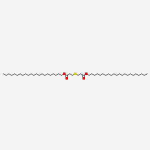 molecular formula C50H98O4S B14698445 Didocosyl 3,3'-sulfanediyldipropanoate CAS No. 20445-97-0