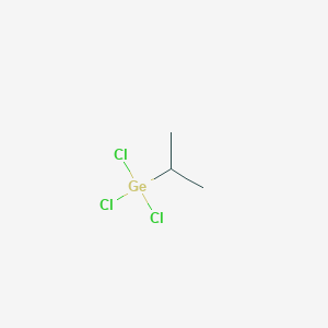 molecular formula C3H7Cl3Ge B14698590 Germane, trichloro(1-methylethyl)- CAS No. 18689-03-7