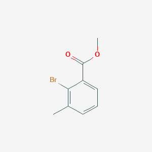molecular formula C9H9BrO2 B146986 Methyl 2-bromo-3-methylbenzoate CAS No. 131001-86-0